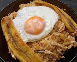 Majadito integral de pollo